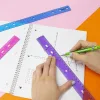 Customized color flexible rulers of 15cm/20cm/30cm from the source factory, which are not easy to break Specification image